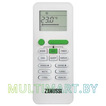 Кондиционер Zanussi Milano DC Inverter ZACS/I-07 HM/A23/N1 картинка 9